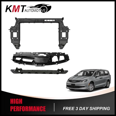 3 PCS Radiator Supports Core Upper Fits Chrysler Pacifica Voyager 2020 2021 2022 - Image 1 of 4