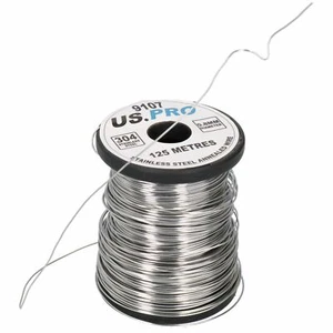 Alambre de bloqueo de acero inoxidable alambre de seguridad de giro 0,8 mm aprox 125 metros - Imagen 1 de 3