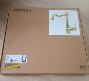 ✅️IKEA GLITTRAN Mischbatterie Küchenarmatur Wasserhahn Spüle Wasserkran Küche  - Bild 1 von 3