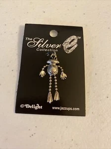 Jazz Ups “Happy Frog” Charm - THE SILVER COLLECTION C2861 NEW - Picture 1 of 5
