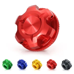 Fit For Kawasaki KL250 KL650 KLF110 KLF185 KLF220 KLF300 1 PC Oil Fill Plug Red - Imagen 1 de 7
