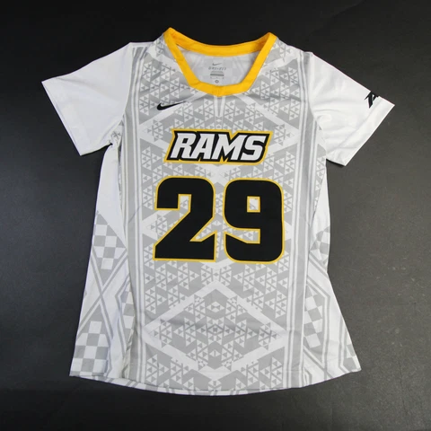 VCU Rams Nike Practice Jersey - Soccer Women's Light Gray/Gold Used Cover