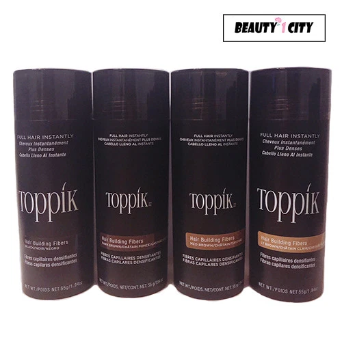 Fibras capilares Toppik 55 g / 1,94 oz (NEGRO / BR OSCURO / BR MEDIANO / MARRÓN CLARO) Foto 1 de 1