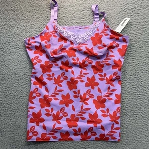 Ruby Ribbon Diva Lace Cami Camisole Womens Shaping Top Size 38 Tank 1949 NWOT - Picture 1 of 8