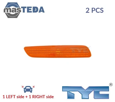 18-5937-01-9 INDICATOR LIGHT BLINKER LAMP PAIR FRONT REAR TYC 2PCS NEW - Image 1 of 4