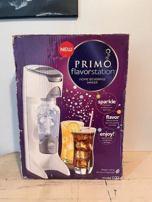 Nueva estación de sabor Primo para hacer bebidas domésticas modelo 100 bebidas/refosa carbonatada  Foto 1 de 4