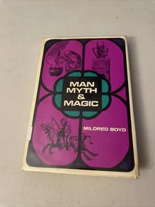 Man, Myth & Magic Mildred Boyd 1969 Vintage Hardcover Witchcraft Exorcism Satan - Bild 1 von 12