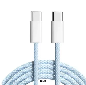 4 Pack Of 60W Dual USB C Fast Charging Type C Type C Cable for iPhone 17 16 15 - Picture 1 of 1