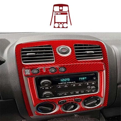 2005 ~ 2012 Для Colorado Canyon радио климат окружения (4WD) чехол из углеродного волокна красный - Изображение 1 из 4