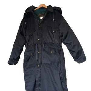 YAYA Damen Winter langer weißer Entendaunenmantel mit abnehmbarer Kapuze in blau/grün L - Bild 1 von 11