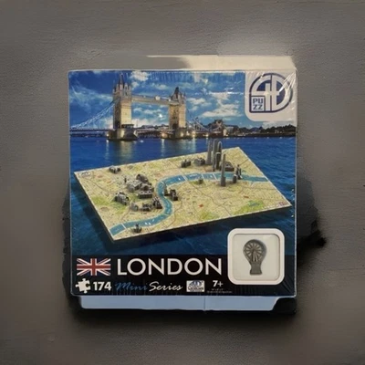 NEW 4D Cityscape Puzzle London Mini Series 174 Piece  14" x 8" X 2" L@@K - Image 1 of 2