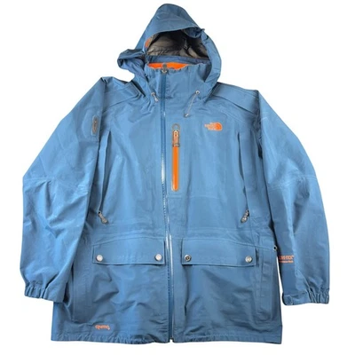 North Face Cryptic мужчин XL Gore-Tex лыж сноуборда куртка синий оранжевый RECCO - Изображение 1 из 4