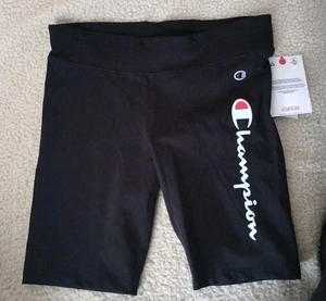 NEW Girls Large  Champion Black Nike Comfort Shorts F129 - Picture 1 of 1