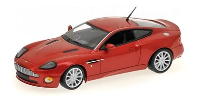 Minichamps 1:43 ASTON MARTIN VANQUISH S 2004 RED METALLIC TOP GEAR - Immagine 1 di 4