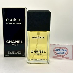 CHANEL Egoiste Pour Homme EDT 100ml 3.4oz Vintage Rare Discontinued Fragrance - Picture 1 of 6
