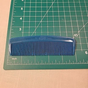 Vintage Goody Pocket Comb Blue 5" USA - Picture 1 of 3