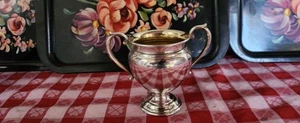 Vintage Art Deco Wallace Sterling Silber 3657 Becher mit 2 Henkeln 4 Unzen ungewichtet - Bild 1 von 15