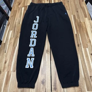Jordan Joggers Mens XL Black Sport Crossover Legend Ink Jumpman Tapered Air - Picture 1 of 9