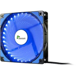 Inter-Tech L-12025 Computergehäuse Ventilator, 88885412 Schwarz, Blau - Photo 1/5