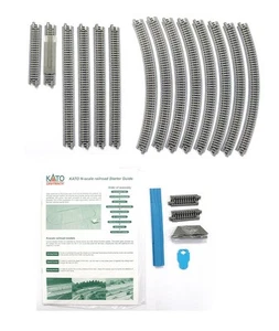 KATO 'N' GAUGE 20-865-1 VARIATION 6 - OUTER OVAL TRACK SET - Picture 1 of 5