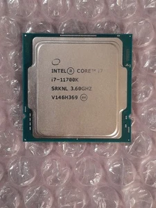 Intel Core i7 Gen 11 I7-11700K 4.90 GHz Rocket Lake SRKNL CPU Used - Bild 1 von 2
