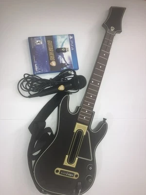 Guitar Hero Live Bundle PS4 guitarra, alça, dongle e jogo testado funcionando - Imagem 1 de 4