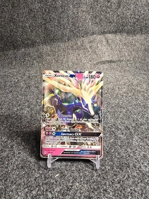 Pokemon TCG Xerneas GX SM Forbidden Light 90/131 Lightly Played Holofoil - Image 1 of 2