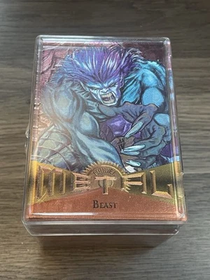 1995 Marvel Metal - 138 Card Complete Base Set - Near Mint / Mint - Image 1 of 4
