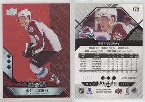 2014-15 Upper Deck Black Diamond Star Rubies /50 Matt Duchene #173
