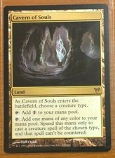 Magic the Gathering Card MTG Cavern of Souls Avacyn Restored