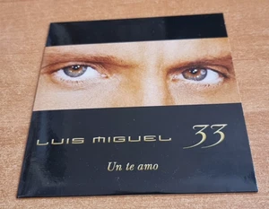 LUIS MIGUEL Un te amo SPAIN PROMO. CD SINGLE SPAIN UNIQUE COVER ULTRA RARE 2003 - Picture 1 of 3