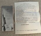 1969 Niemiec gun Works Brochure Gunstocks w/price list