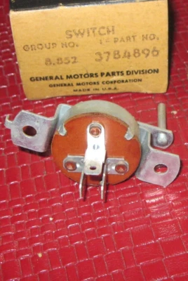 Interruptor de control de calefacción de gas Chevrolet Corvair 1960-1961 nuevo de lote  Foto 1 de 2
