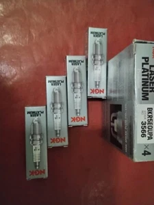 4 CANDELE NGK 3566 BKR5EQUPA ALFA ROMEO/PORSCHE/MASERATI - Imagen 1 de 2