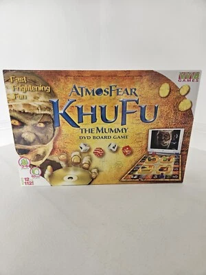 Vivid Games Atmosfear Khufu The Mummy DVD Board Game 2005 Complete - Image 1 of 4