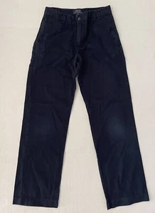 Polo Ralph Lauren Pants Youth Boys 14 Chinos Cotton Navy Blue - Picture 1 of 3