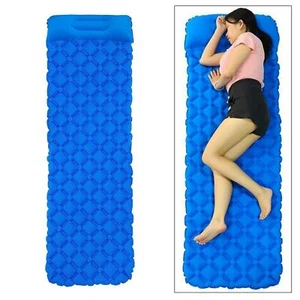 Inflatable Mattresses Camping Sleeping Pad Outdoor Hiking Mat Bed Waterproof - Picture 1 of 4
