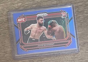 Javid Basharat 2023 Panini Prizm UFC Blue Prizm RC /175