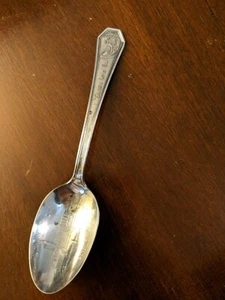 Winthrop Silver Plate 1933 Clara Lu'N' Em Science Court Spoon Chicago Fair - Picture 1 of 6