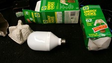 2 ge compax vintage compact fluorescent bulbs preheat magnetic