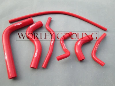 For SUZUKI SAMURAI 1.3 SJ413 Silicone Radiator and Heater Hose 1986-1995 RED new Foto 1 de 4