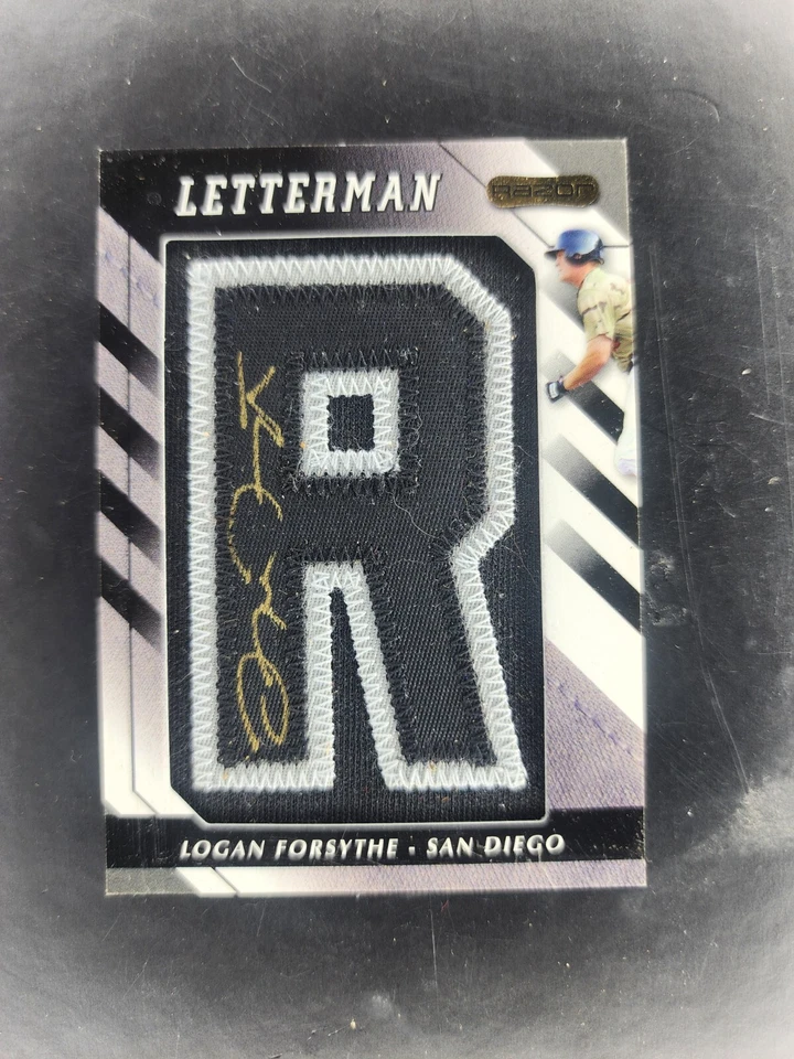 2008 Razor Letterman #/5- #LF-F Logan Forsythe (AU, RC) - Image 1 of 1