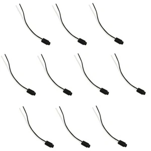 10 Piece 10x T5 Socket Lamp Fitting Plug Connection W1.2W Car W2.3W - Picture 1 of 1
