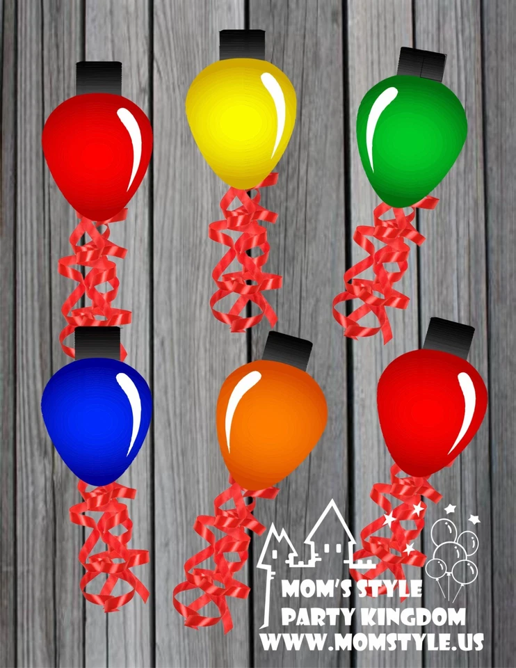 Christmas lights mini pinata Party supply goodie small kids or give away - Image 1 of 1