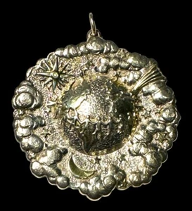 Buccellati Sterling Christmas Ornament 2000 Limited Edition #196 Children World - Bild 1 von 3