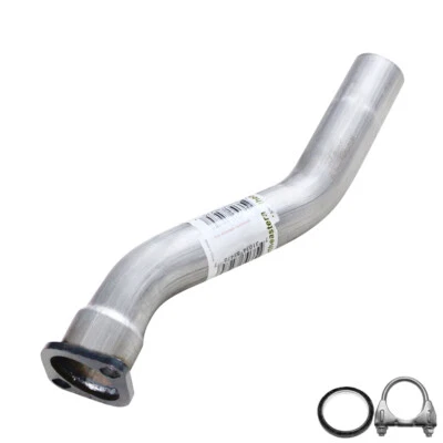 Stainles Steel Exhaust Extension Pipe fits: 2005-2014 Toyota Tacoma 2.7L 110" WB - Image 1 of 4