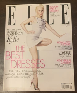 ELLE Magazine January 2013 Kylie Minogue Edition - Picture 1 of 3