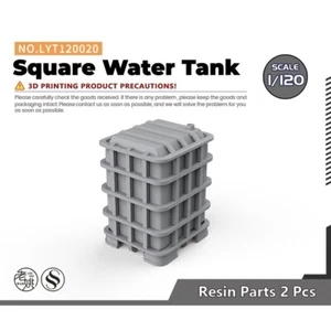 Yao's Studio LYT120020 1/120 Square Water Tank For Model Railroads - Picture 1 of 2