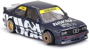 No Box 1:64 Mini GT Kaido House BMW M3 (E30) Kaido Works V1 Dark Blue KHMG154 - Picture 1 of 3