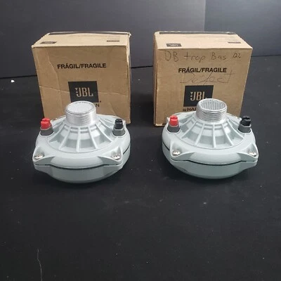 2 Pack JBL Selenium D250-X GW 1" Phenolic Horn Driver 1-3/8"-18 TPI 8 Ohms - Image 1 of 4